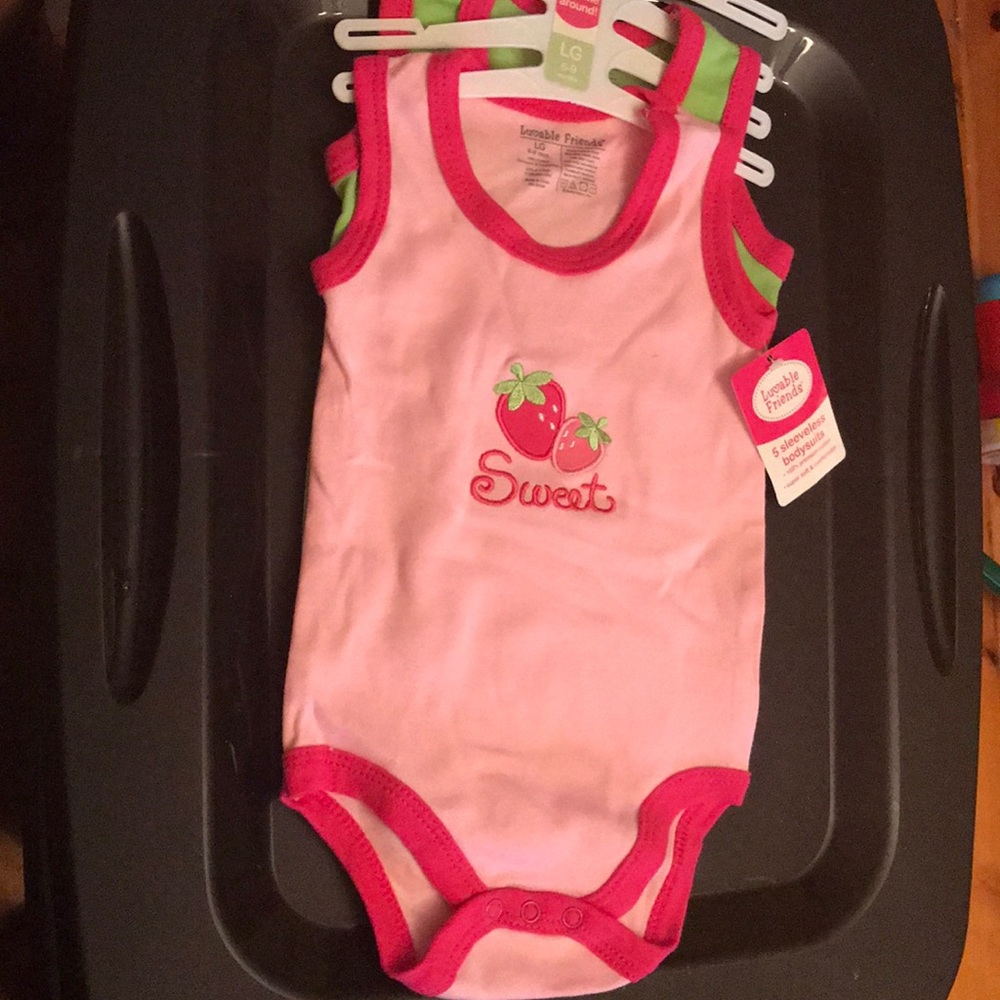 Strawberry onesie
